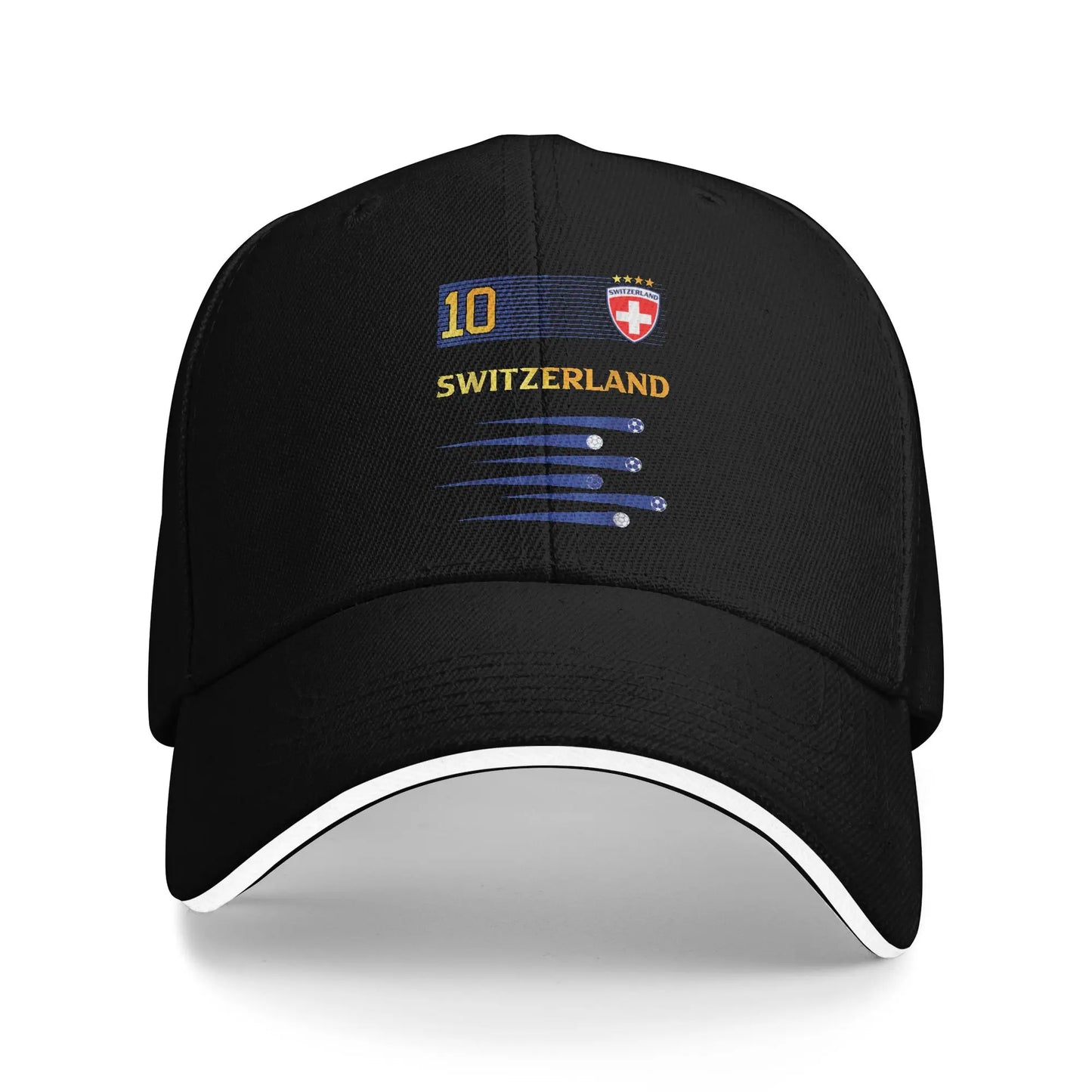 Schweiz Flagge Baseball Cap Unisex – Verstellbar
