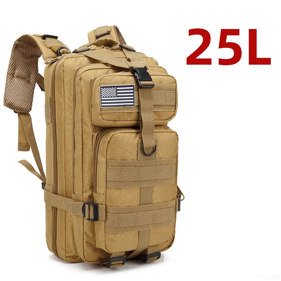 Wasserdichter 25L/50L Rucksack für Angeln und Outdoor
