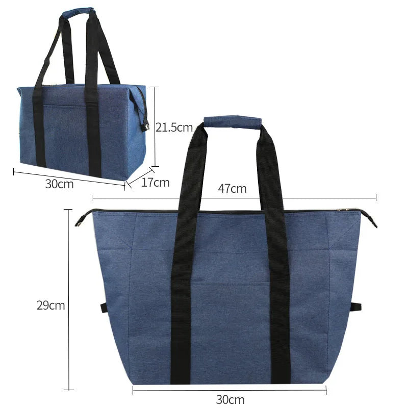 Faltbare Kühltasche mit grossem Volumen für Picknick
