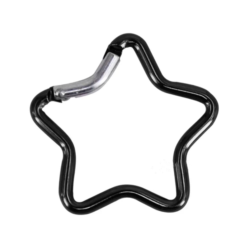 Sternförmiger Karabiner Clip für Rucksäcke und Taschen