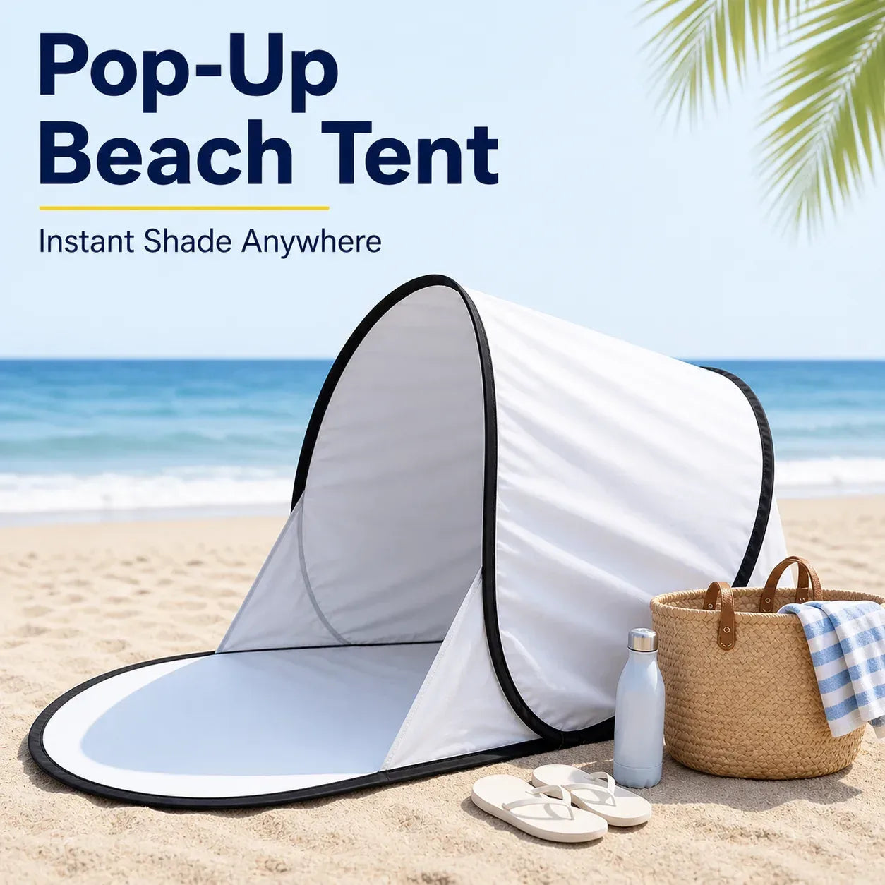 Pop-Up Strandzelt mit UV-Schutz für Angler – clever-campen Camping & Outdoor Schweiz