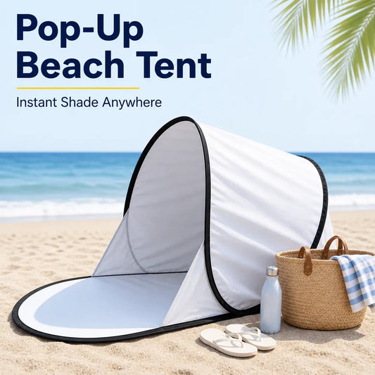 Pop-Up Strandzelt mit UV-Schutz für Angler – clever-campen Camping & Outdoor Schweiz