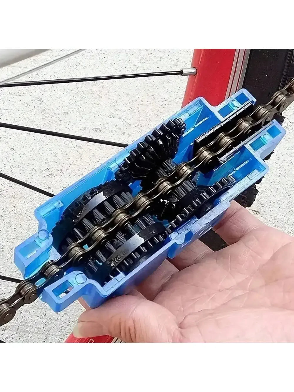 Tragbares MTB Kettenreinigungsset für Fahrräder – clever-campen Camping & Outdoor Schweiz