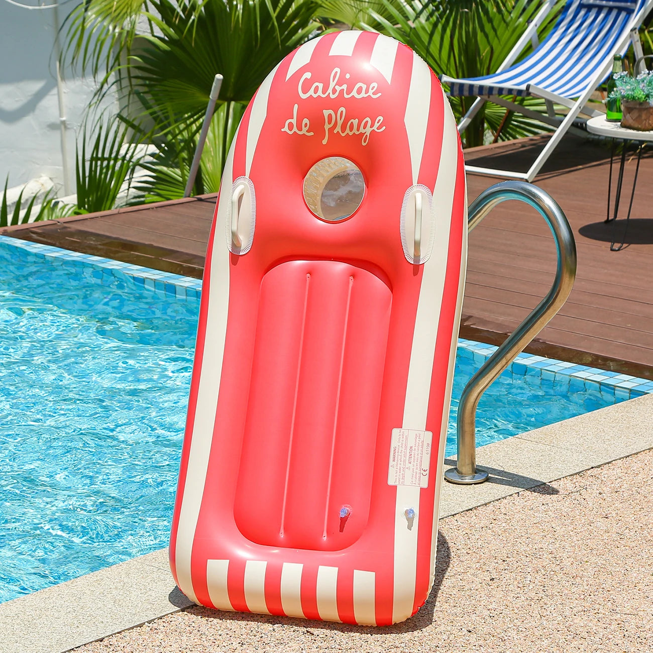 Aufblasbare Liege für den Strand – Schwimm- und Relaxboard