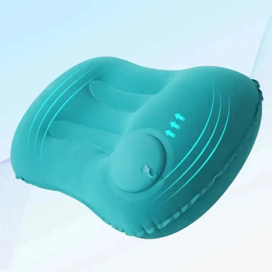 Ultraweiches aufblasbares Campingkissen für Nacken – clever-campen Camping & Outdoor Schweiz