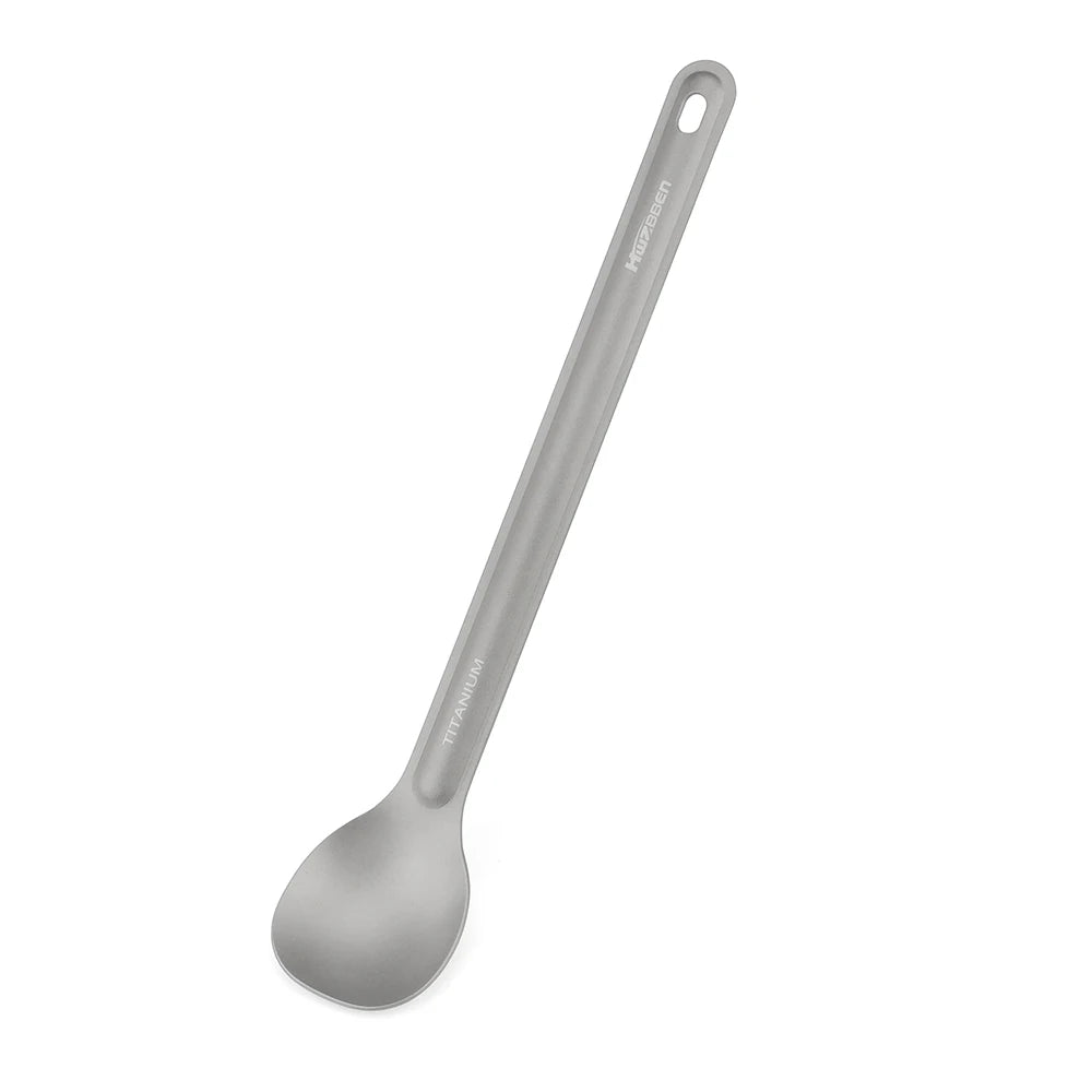 Titanium Langer Löffel für Outdoor und Camping