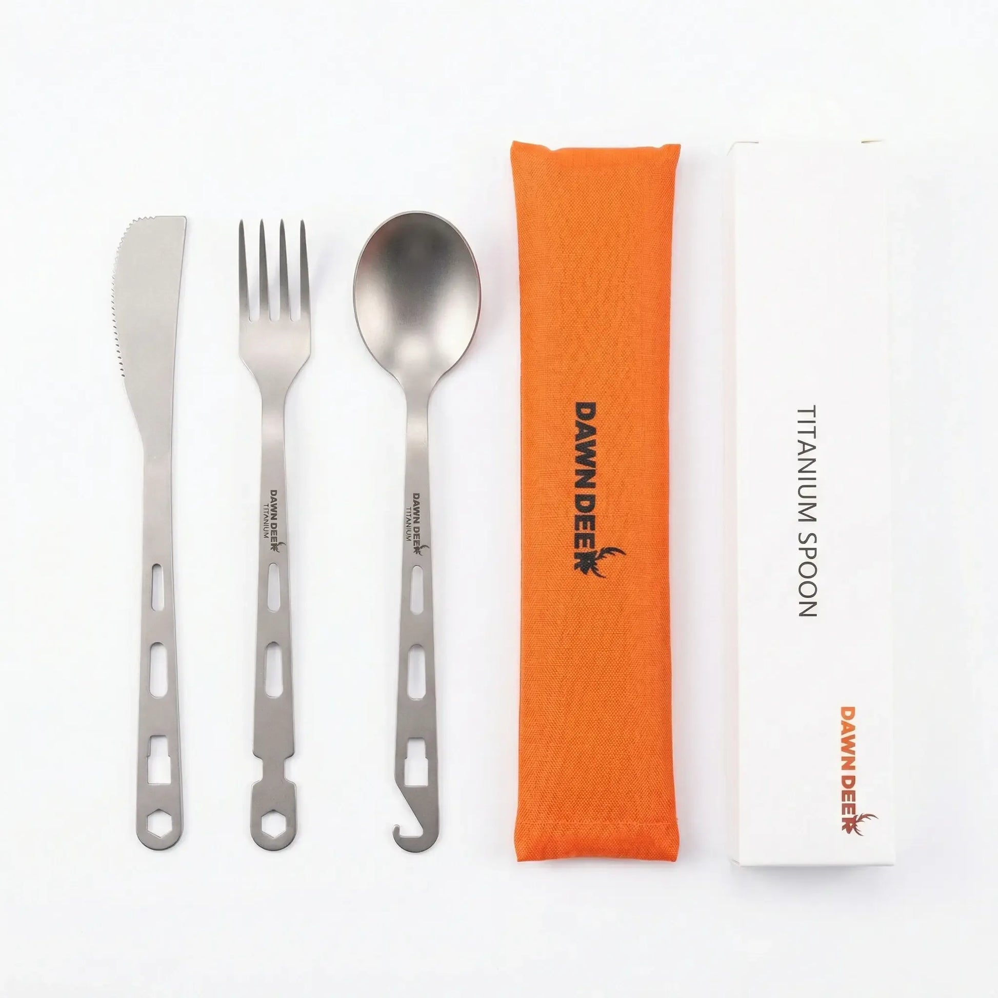 3-in-1 Titan Besteckset – ultraleicht und multifunktional – clever-campen Camping & Outdoor Schweiz