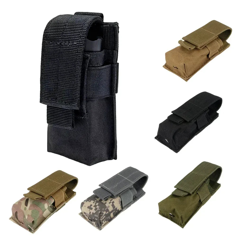 Molle Tactical Taschenlampe Halterung – clever-campen Camping & Outdoor Schweiz