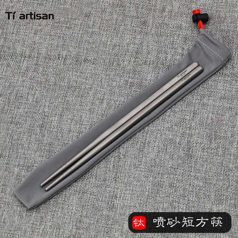 Tiartisan Titan Essstäbchen Set für Camping und Outdoor
