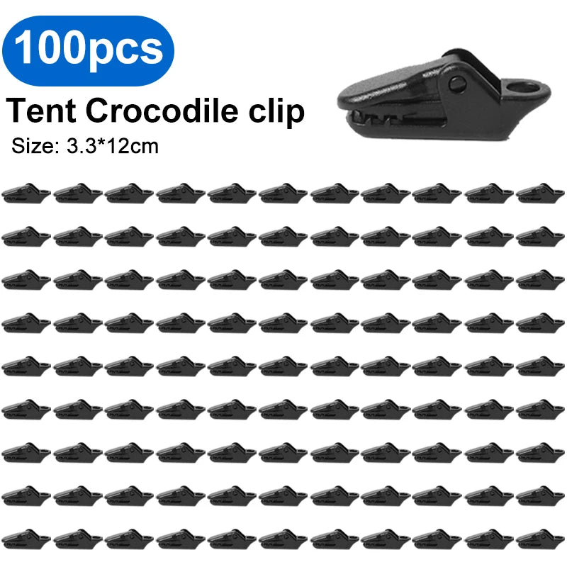 Stabile Zeltclips für Outdoor und Camping