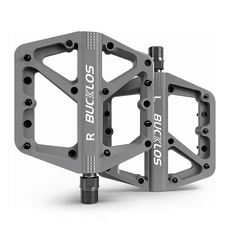 BUCKLOS Fahrrad Pedale Ultralight Anti-Rutsch Nylon