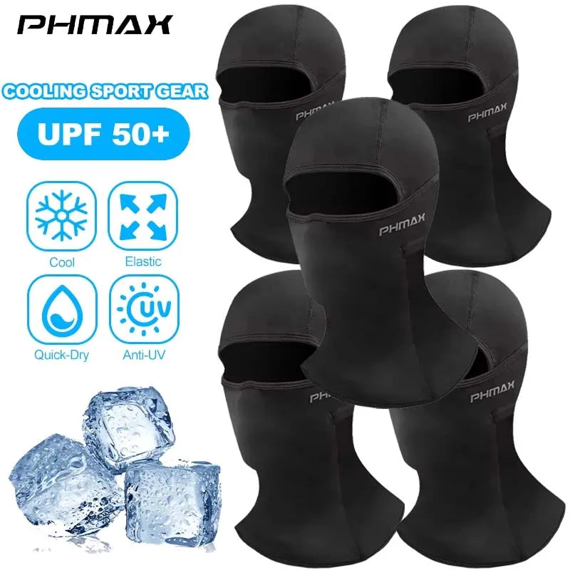PHMAX Motorradmaske für Windschutz und UV-Schutz