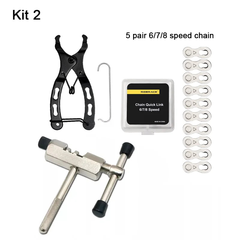 Mini Fahrrad Reparaturset mit Kettenwerkzeug