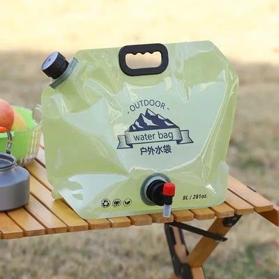 Faltbare Wasserlagerungstasche 8L für Outdoor & Camping – clever-campen Camping & Outdoor Schweiz