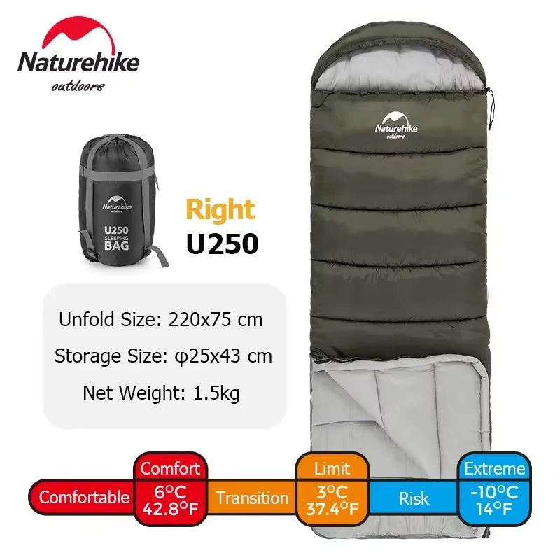 Naturehike Schlafsack Ultralight wasserdicht für Camping