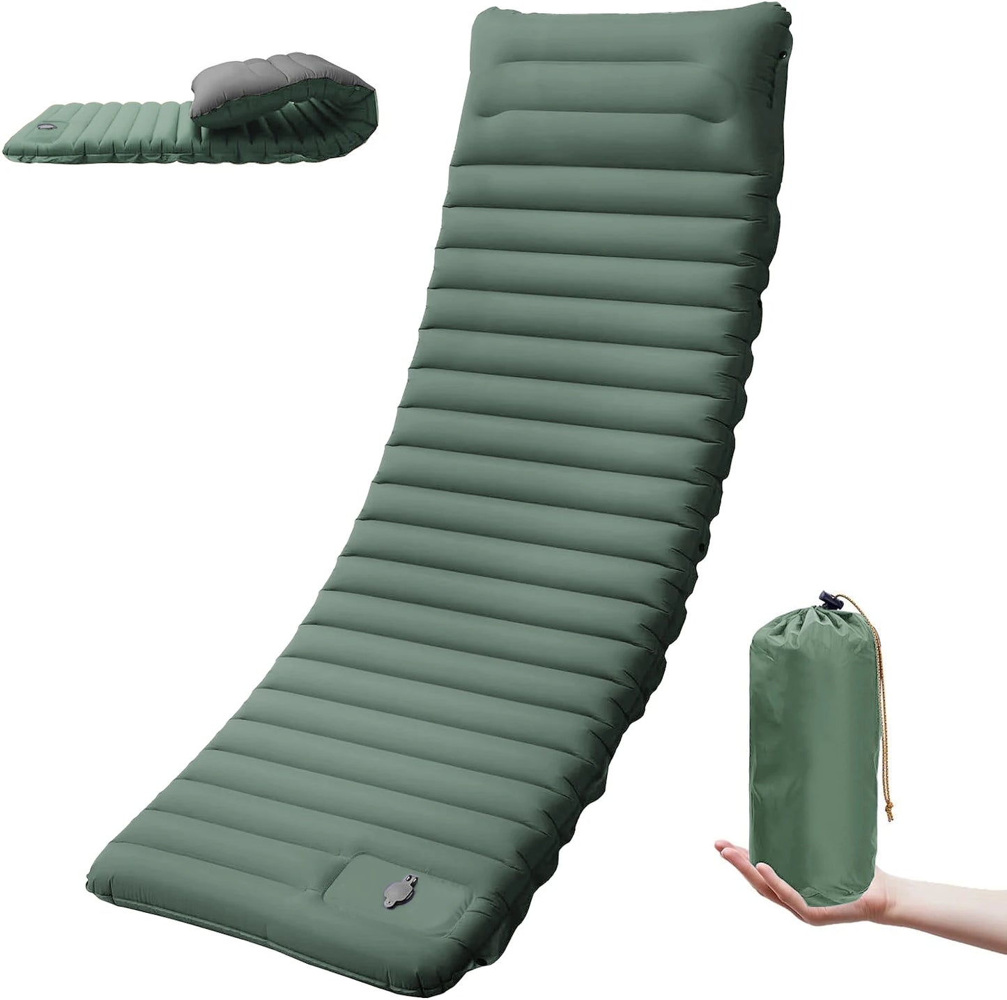 Extra Dicke 10 cm Isomatte Selbstaufblasend für Camping