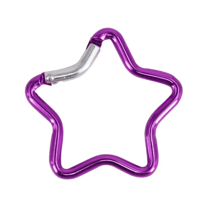Sternförmiger Karabiner Clip für Rucksäcke und Taschen