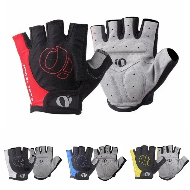 Halbfinger Fahrradhandschuhe mit Gel und Anti-Rutsch – clever-campen Camping & Outdoor Schweiz