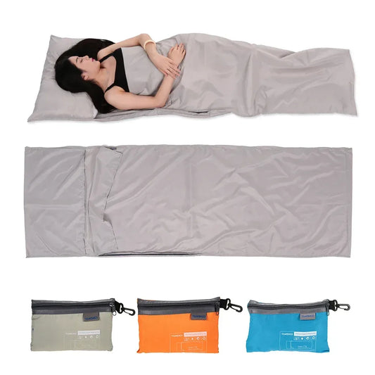 TOMSHOO Schlafsack-Innenbezug 70x210cm mit Kopfkissenbezug – clever-campen Camping & Outdoor Schweiz
