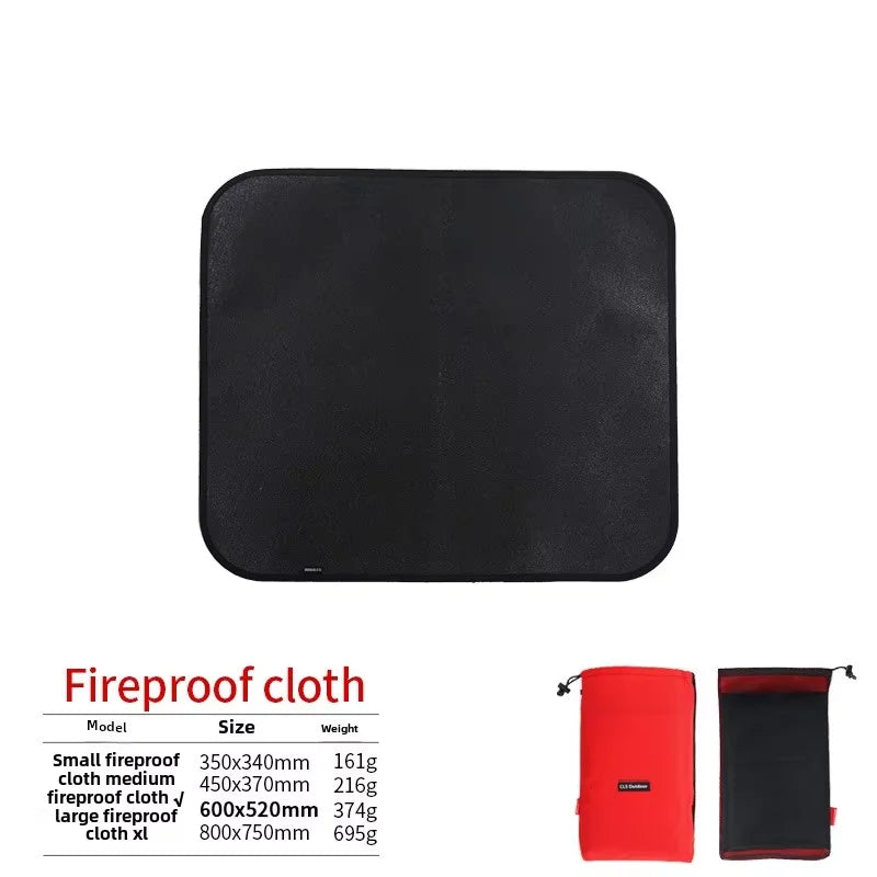 Feuerfeste Picknickmatte für Camping und Grillen