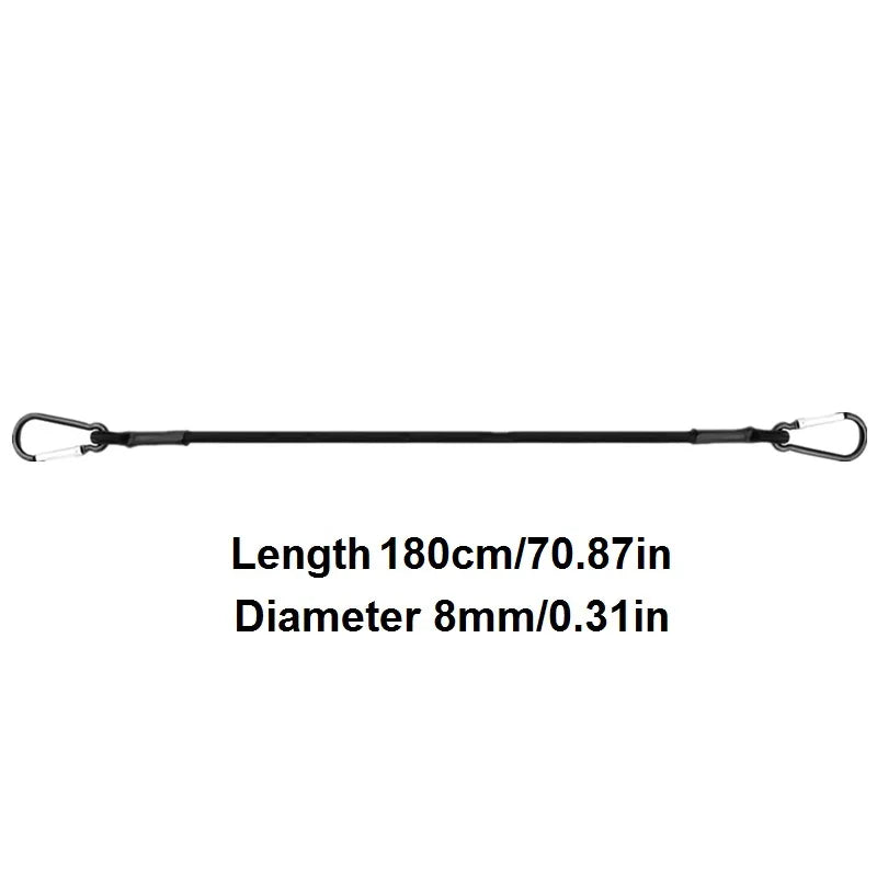 Dehnbare Bungee-Seile 30/60/90/120/150CM mit Haken