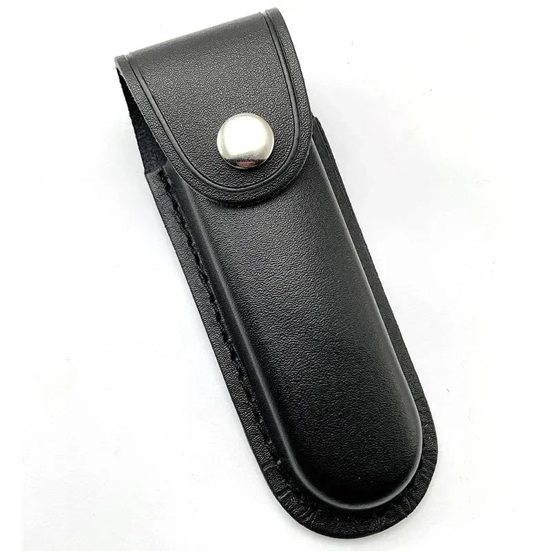 Praktische Ledertasche für Taschenlampen und Klappmesser