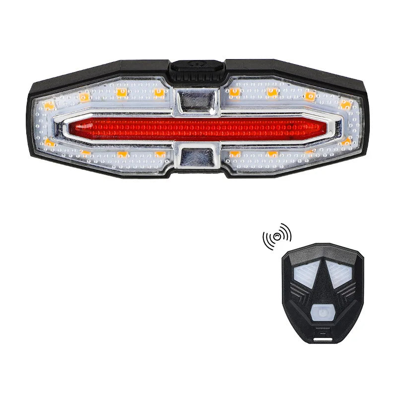 Kabelloses LED-Blinklicht für Fahrräder mit Fernbedienung