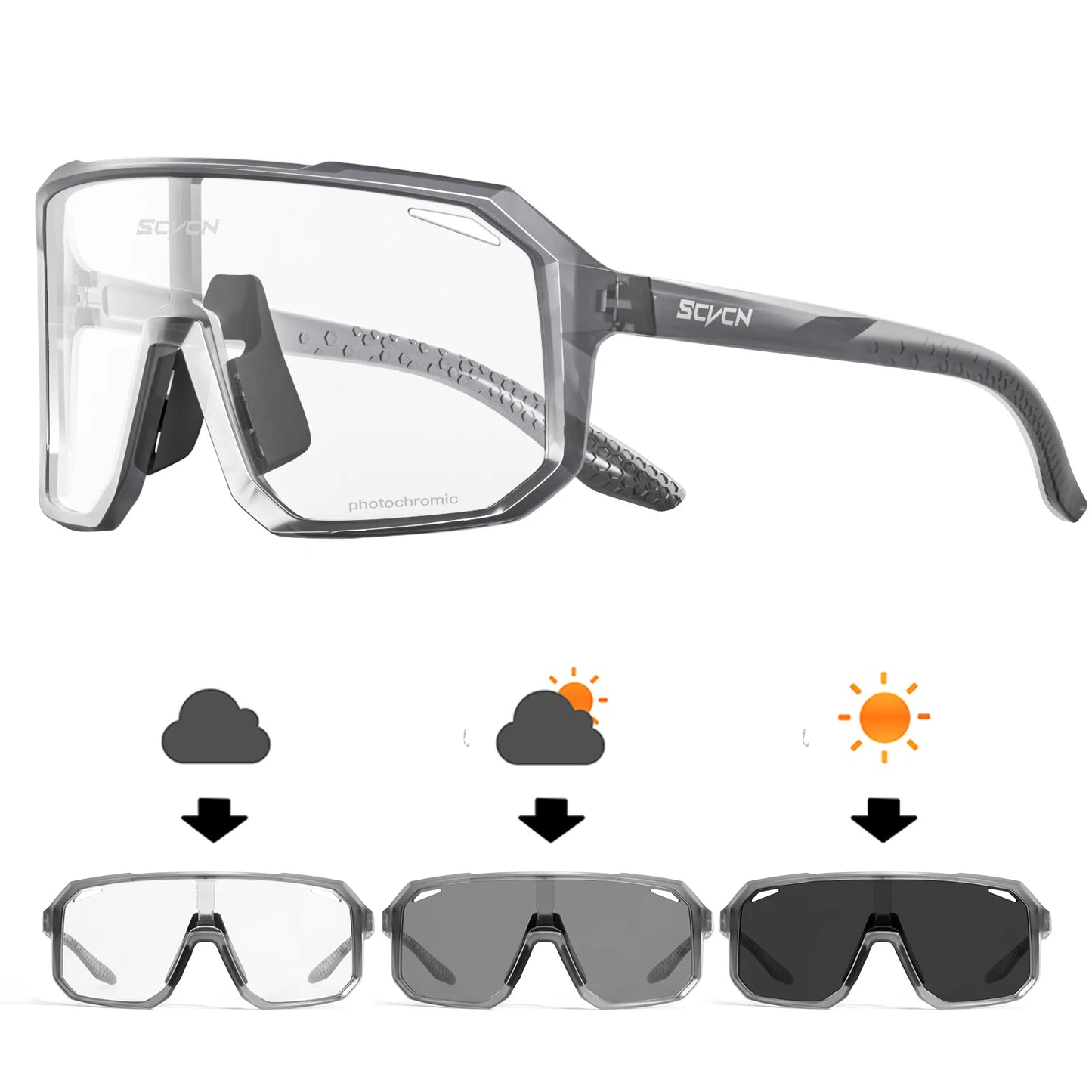 SCVCN Wander-Sonnenbrillen mit UV400 Schutz