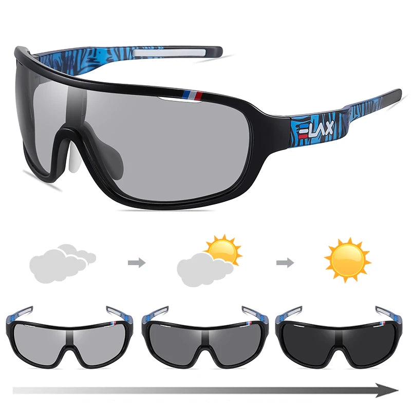 ELAX Polarized Photochromic UV400 Wander-Sonnenbrillen