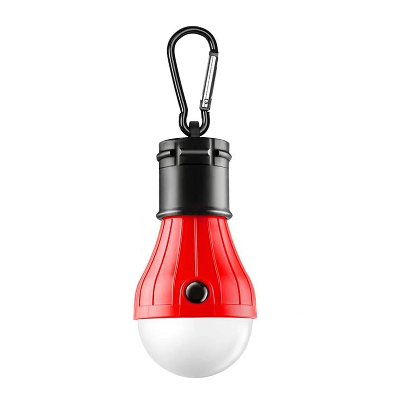 Mini Campinglaterne LED mit Karabiner, batteriebetrieben