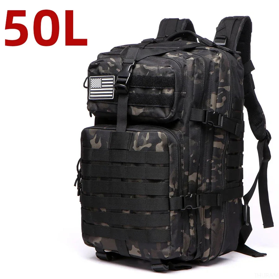 Wasserdichter 25L/50L Rucksack für Angeln und Outdoor
