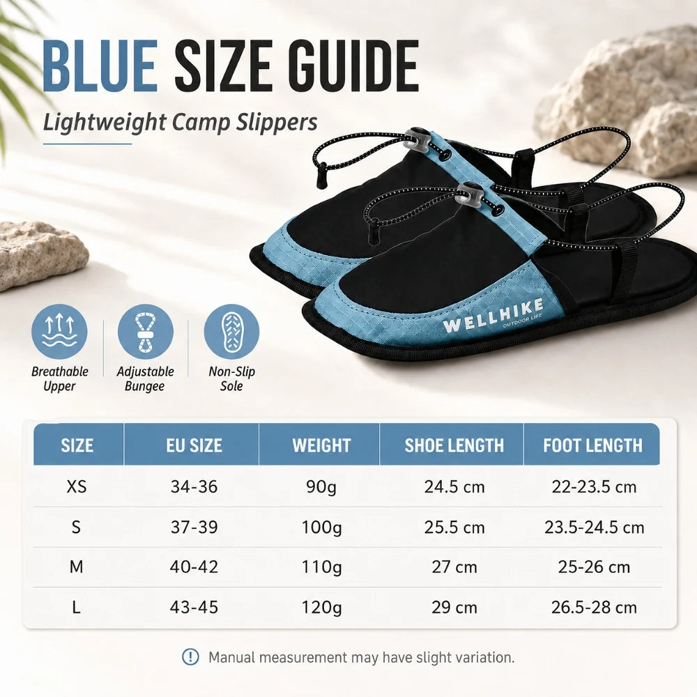 Faltbare Wasserschuhe für Strand und Camping