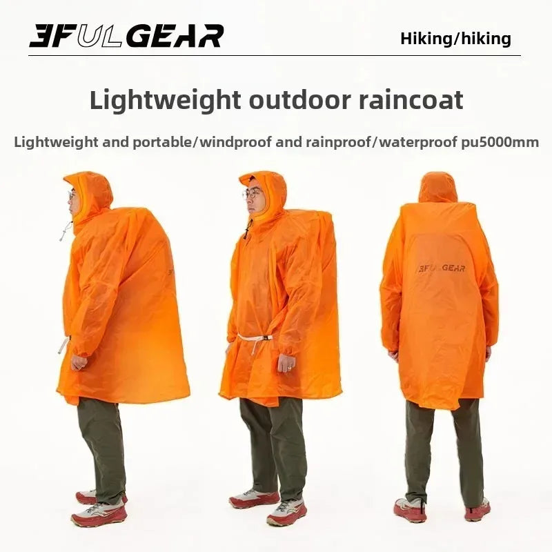 Ultraleichter Regenponcho für Outdoor-Aktivitäten – clever-campen Camping & Outdoor Schweiz