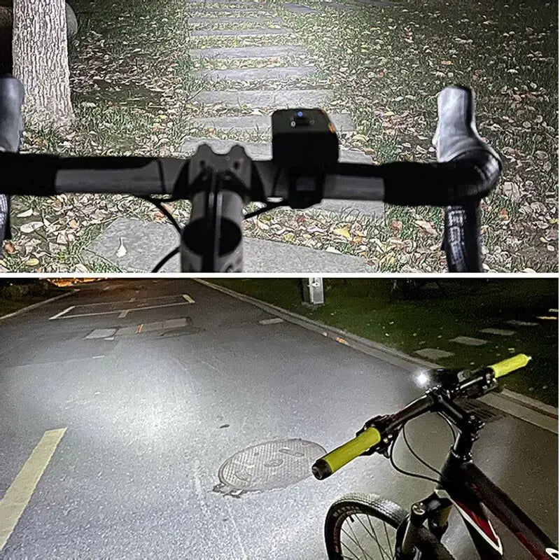 LED Velo Frontlicht USB-C aufladbar für MTB & Rennrad – clever-campen Camping & Outdoor Schweiz