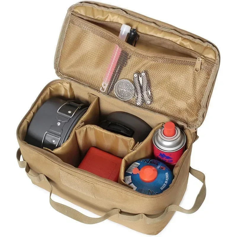 Camping Kochgeschirr-Tasche, Gasflaschen-Organizer – clever-campen Camping & Outdoor Schweiz