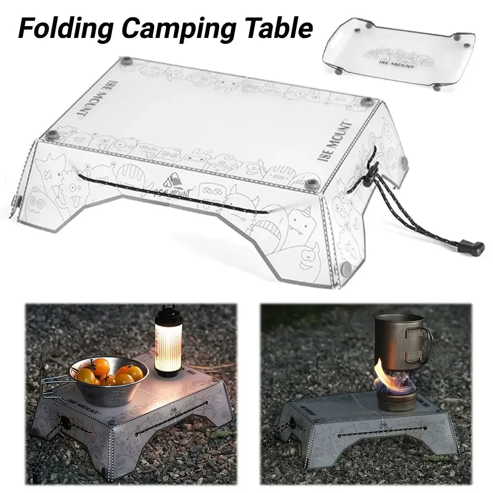 Leichter Campingtisch aus PP-Board – clever-campen Camping & Outdoor Schweiz