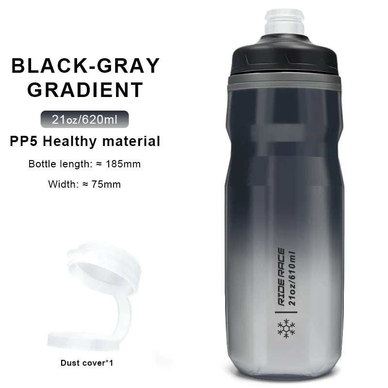 Isolierte Trinkflasche 610ml für Sport und Outdoor
