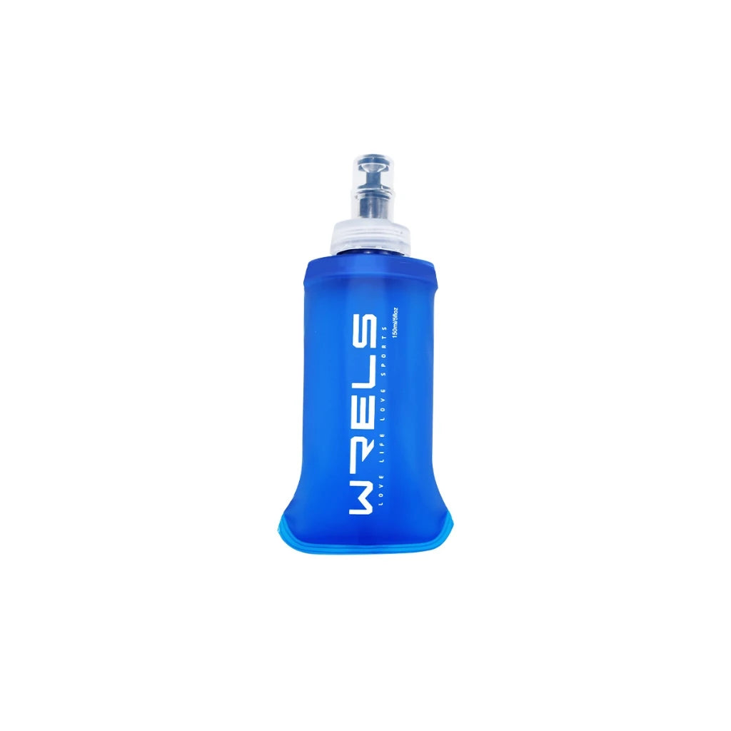 WRELS Faltbare Trinkflasche TPU BPA-frei für Outdoor-Sport
