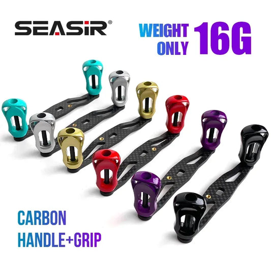 SEASIR Carbonfaser Angelrollen-Handgriff in 6 Farben – clever-campen Camping & Outdoor Schweiz