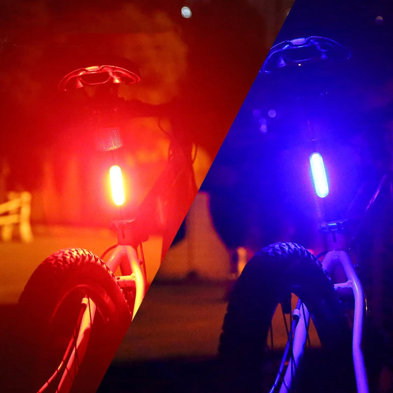 Wasserdichtes USB wiederaufladbares Fahrrad Rücklicht