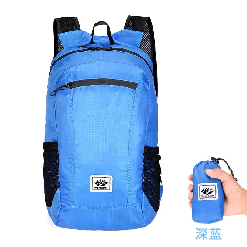 20L Faltbarer Rucksack für Outdoor & Reisen