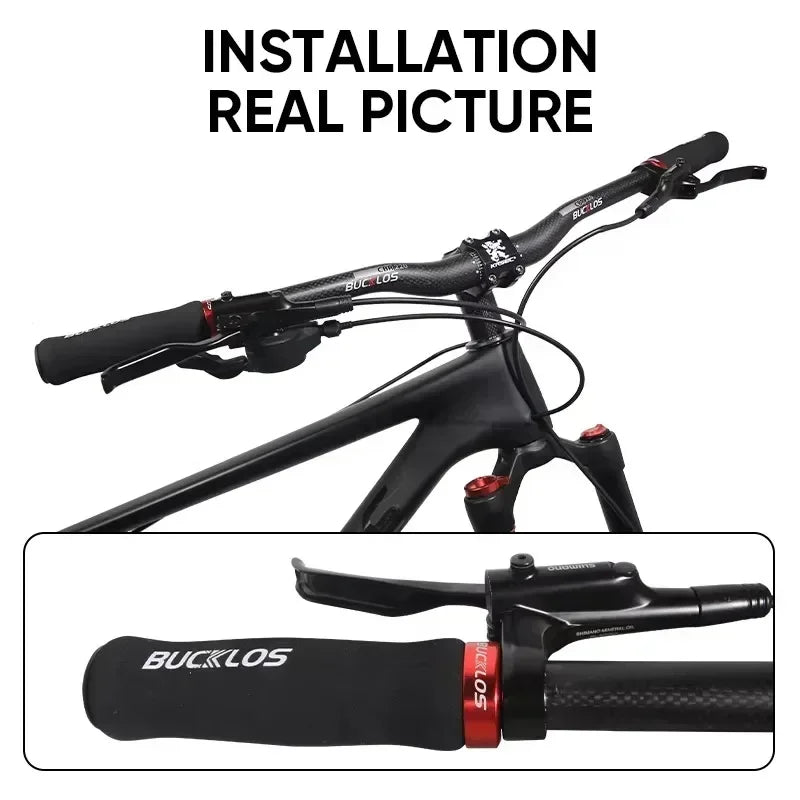 BUCKLOS Fahrradgriffe Gummi Anti-Rutsch für Mountainbike
