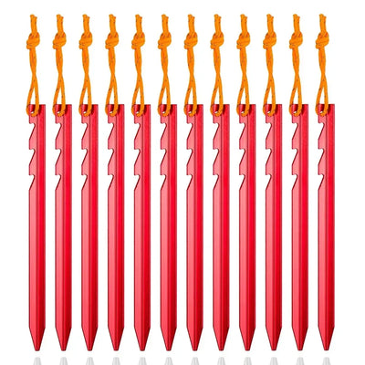 Aluminium Zeltpflöcke 18cm - Robuste Camping Zubehör – clever-campen Camping & Outdoor Schweiz