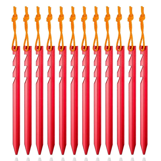 Aluminium Zeltpflöcke 18cm - Robuste Camping Zubehör – clever-campen Camping & Outdoor Schweiz