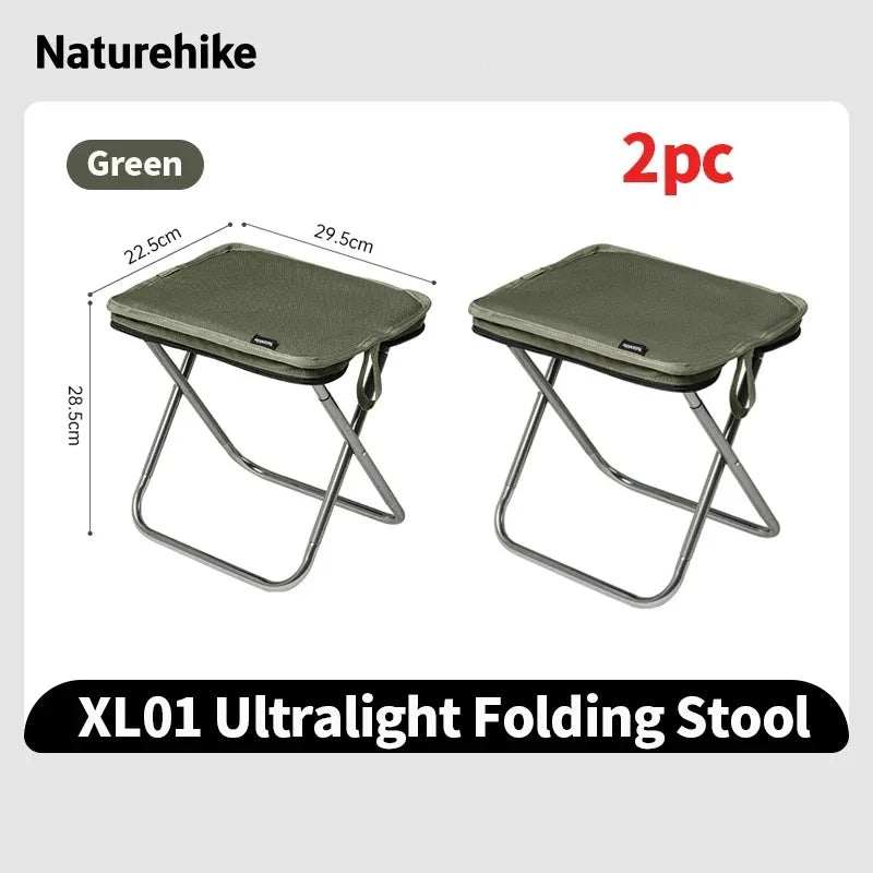Naturehike Ultraleichter Klappstuhl 2er Set