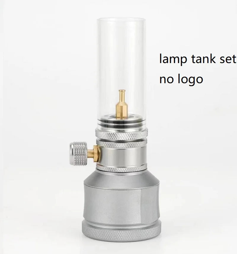 Kompakte Camping Gaslampe mit Glasbehälter