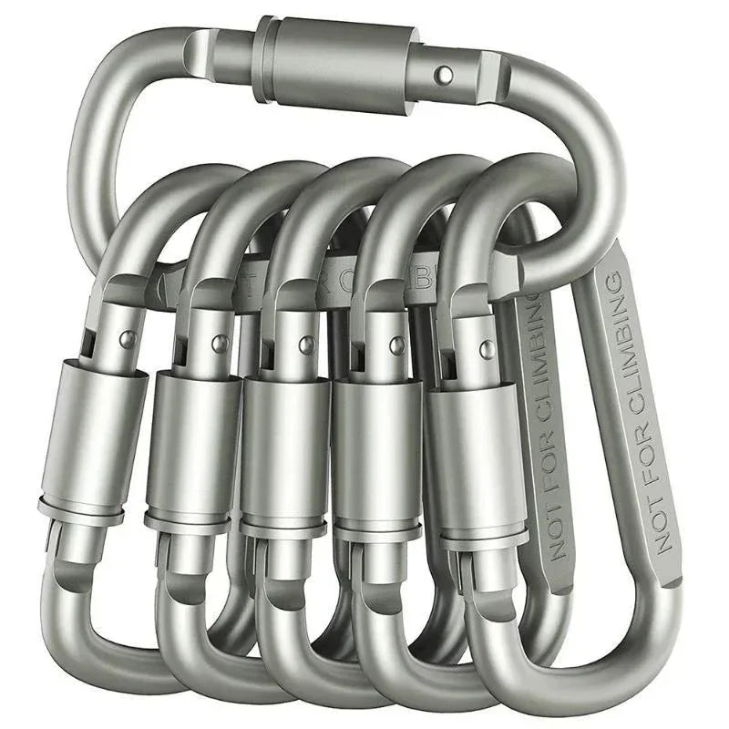 4er Karabiner Set für Camping & Outdoor – clever-campen Camping & Outdoor Schweiz
