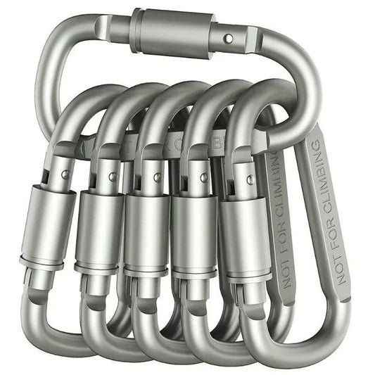 4er Karabiner Set für Camping & Outdoor – clever-campen Camping & Outdoor Schweiz