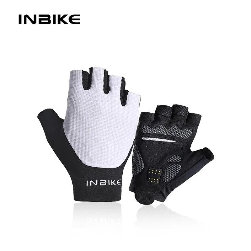 INBIKE Halbfinger MTB Fahrradhandschuhe für Herren