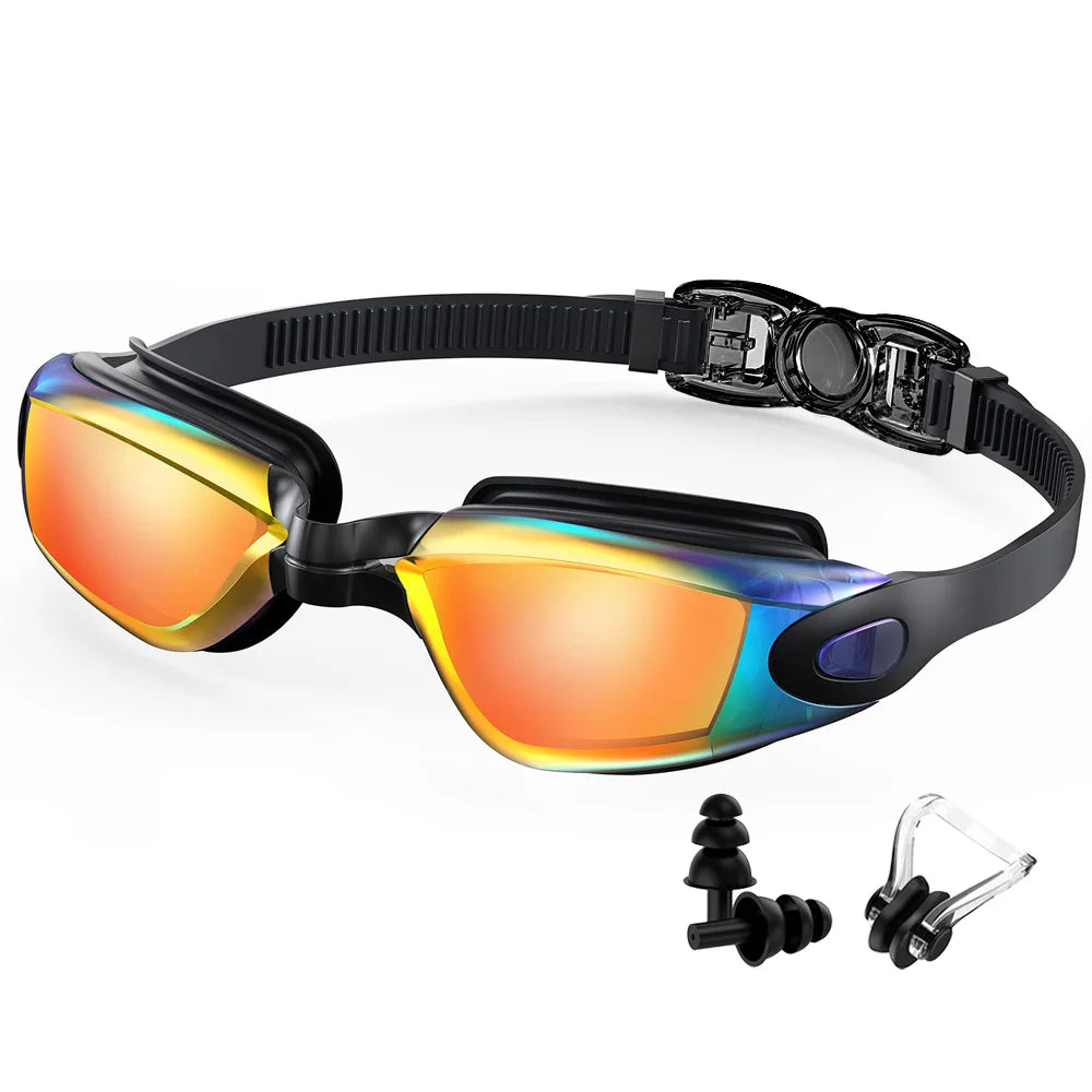 Professionelle Schwimmbrille mit 100% UV-Schutz